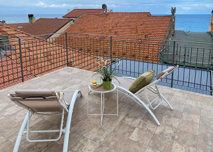 Attico Belvedere - Terrazza Con Barbecue E Jacuzzi Privata Lejlighed Ceriale