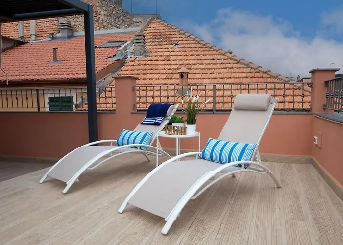Attico Belvedere - Terrazza Con Barbecue E Jacuzzi Privata Lejlighed Ceriale